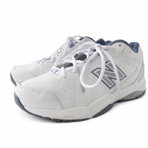 New Balance 608 White and Gray Athletic Shoes Size 9.5 Women’s.